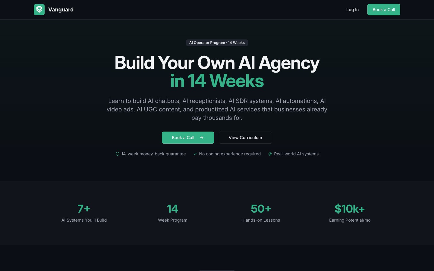 Vanguard AI Bootcamp